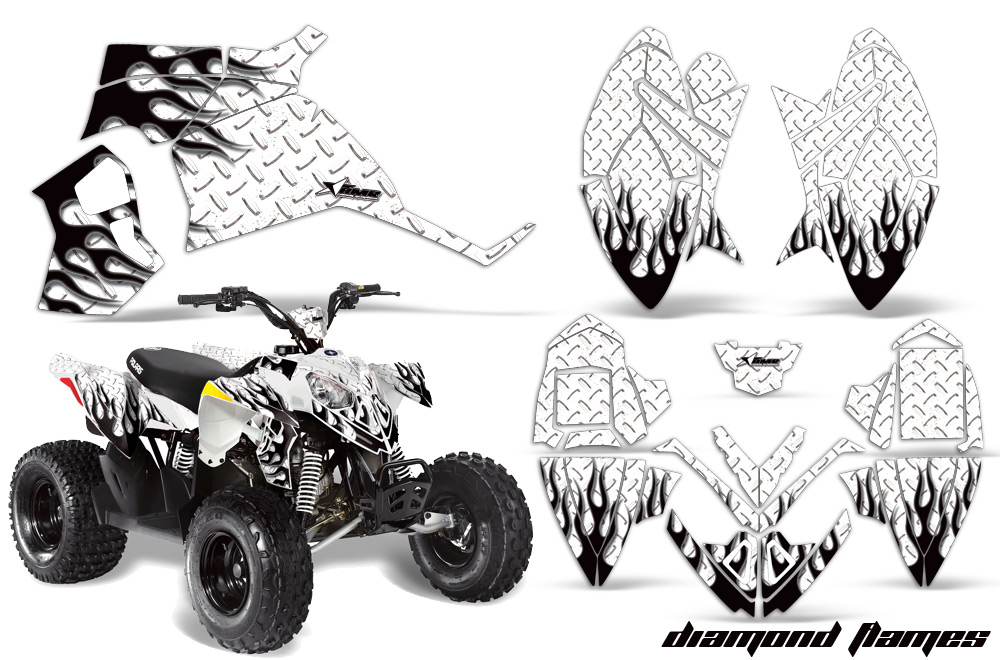 Polaris Outlaw 90 Graphics Kit DF W